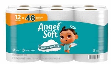 Angel Soft Bathroom Tissue