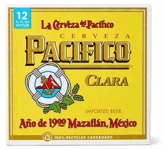 12-Pack Pacifico Clara Beer