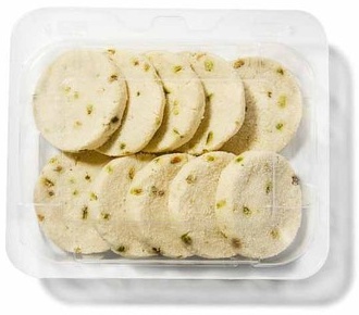 Pistachio Shortbread Cookies