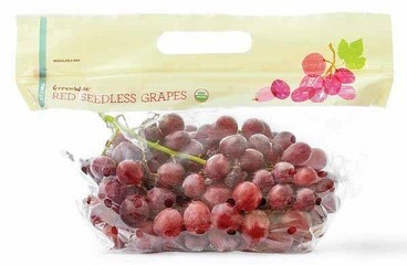GreenWise Organic Red or White Seedless Grapes
