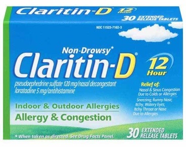 Claritin-D Allergy & Congestion Tablets