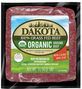 Dakota Organic Ground Beef