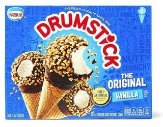 Nestlé Drumstick Sundae Cone or Lil' or Mini Drums or Jonny Pops