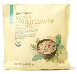 GreenWise Organic Frozen Riced Cauliflower