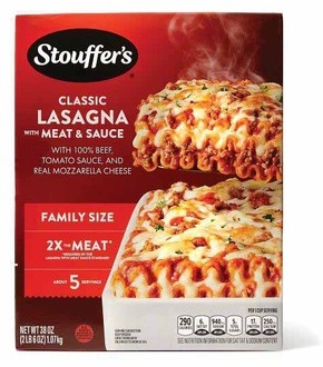 Stouffer's Family Size Entrée