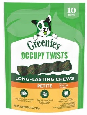 Greenies Occupy Twist Dog Chews