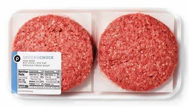 Ground Chuck Burgers or Slider Burgers, Publix Beef, USDA-Inspected