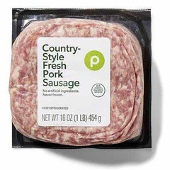 Publix Country-Style Pork Sausage