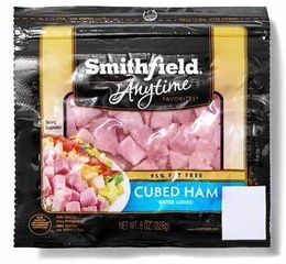 Smithfield Anytime Favorites Smoked Cubed Ham