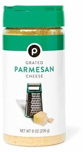 Publix Grated Cheese