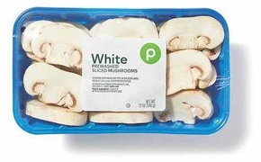 Publix White Mushrooms