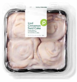 Iced Cinnamon Swirl Cake