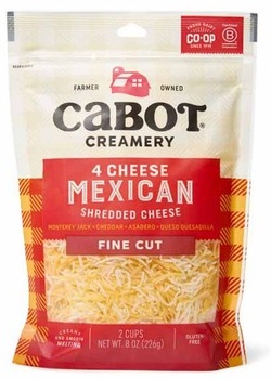 Cabot Shredded Cheese