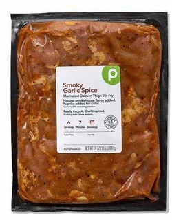 Publix Marinated Chicken Thigh Stir-Fry
