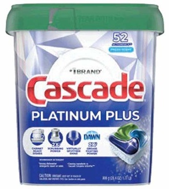 Any 1 Cascade Platinum Plus 47-ct. or larger, Platinum 59-ct. or larger or Complete 78-ct. or larger