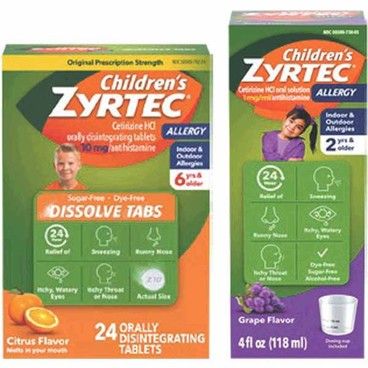 Any 1 Children's Zyrtec Product