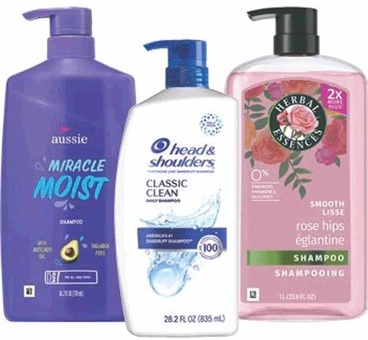 Any 2 Aussie, Head & Shoulders or Herbal Essences Hair Care Products