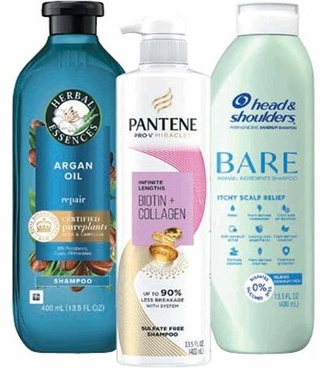 Any 1 Head & Shoulders Bare 13.5-oz, Herbal Essences Pure Plants Blend
