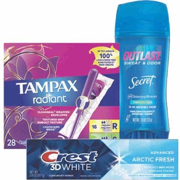 $10 off When You Spend $30 on Align, Always, Aussie, Crest, Gillette, Herbal Essences