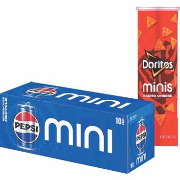 Buy Any 1 Pepsi 10-pk. 7.5-oz & Get Any 1 Doritos, Cheetos, Sun Chips or Funyuns 2.88–5.125-oz Free