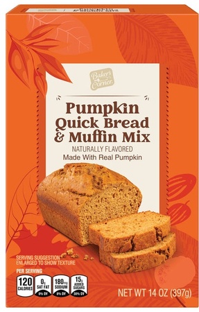 Baker's Corner Pumpkin Quick Bread Mix -