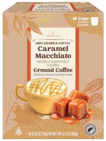 Barissimo Caramel Macch/Apple Cups - Macchiato
