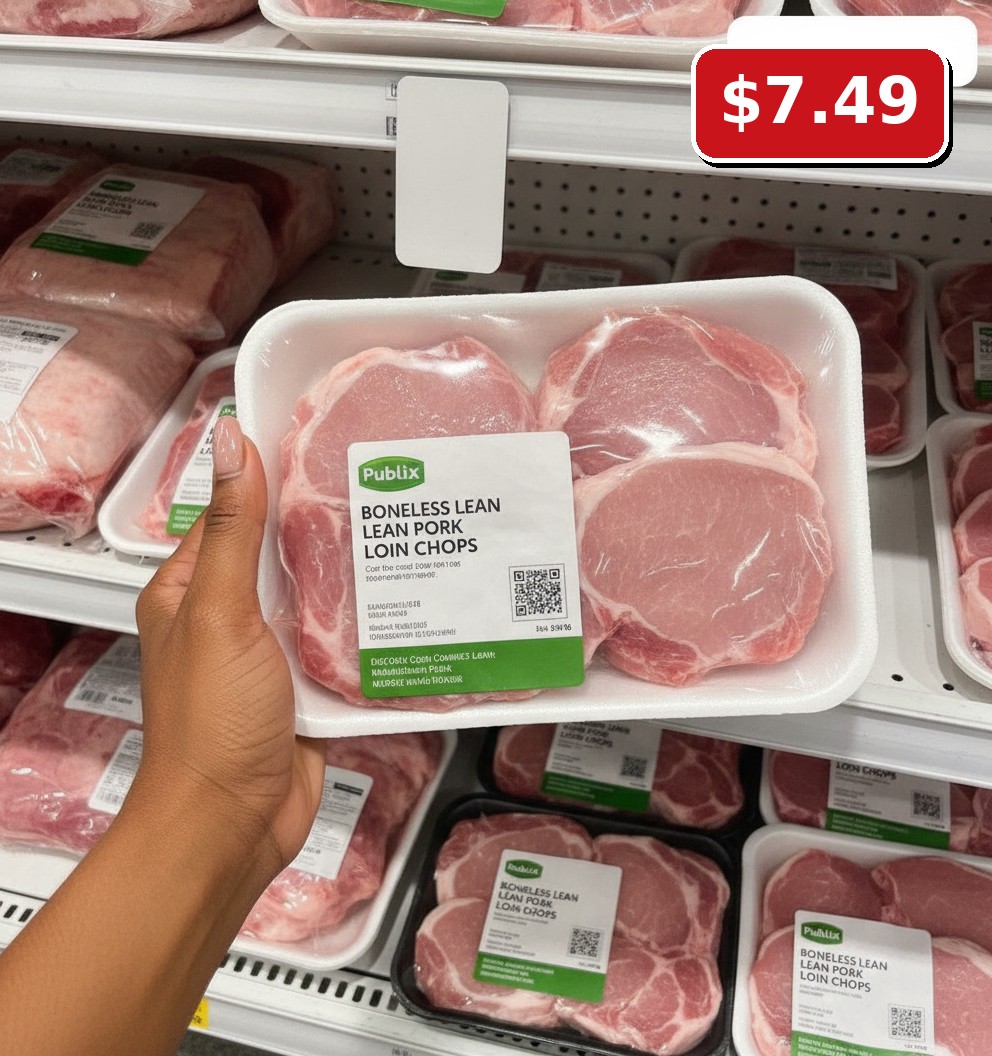 PUBLIX BONELESS LEAN PORK LOIN CHOPS