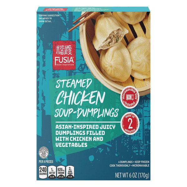 Fusia Asian Inspirations Steamed Dumplings or Mandu (Chicken, Pork, or Beef) - $2.95–$6.79
