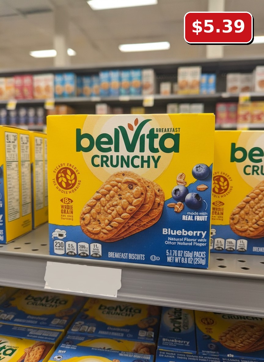 belVita BREAKFAST CRUNCHY Blueberry