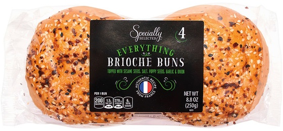 Specially Selected Everything Brioche Bun - 