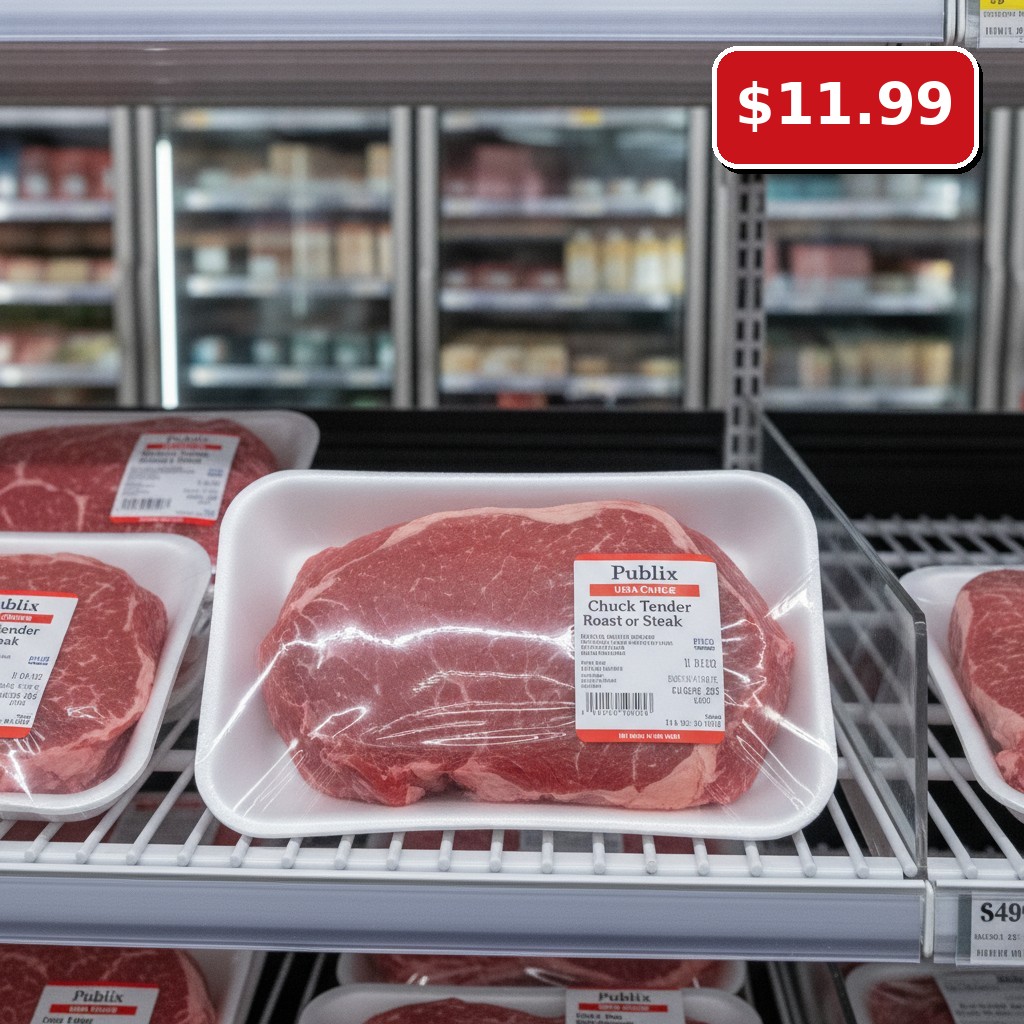 Publix USDA Choice Chuck Tender Roast or Steak