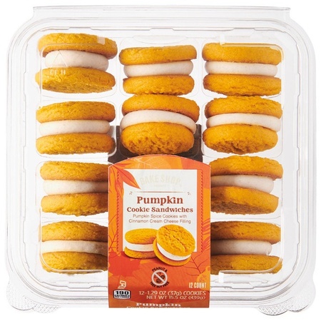 Bake Shop Pumpkin Sandwich Cookies -
