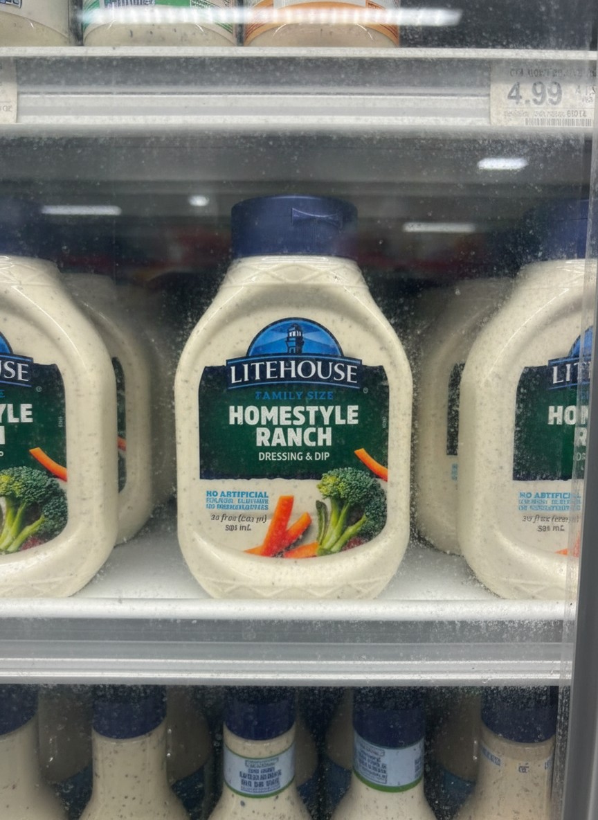 LITEHOUSE FAMILY SIZE HOMESTYLE RANCH DRESSING & DIP