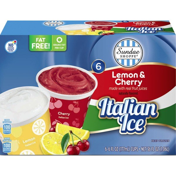 30. Sundae Shoppe Italian Ice Cups (Lemon & Strawberry) (June 2026)