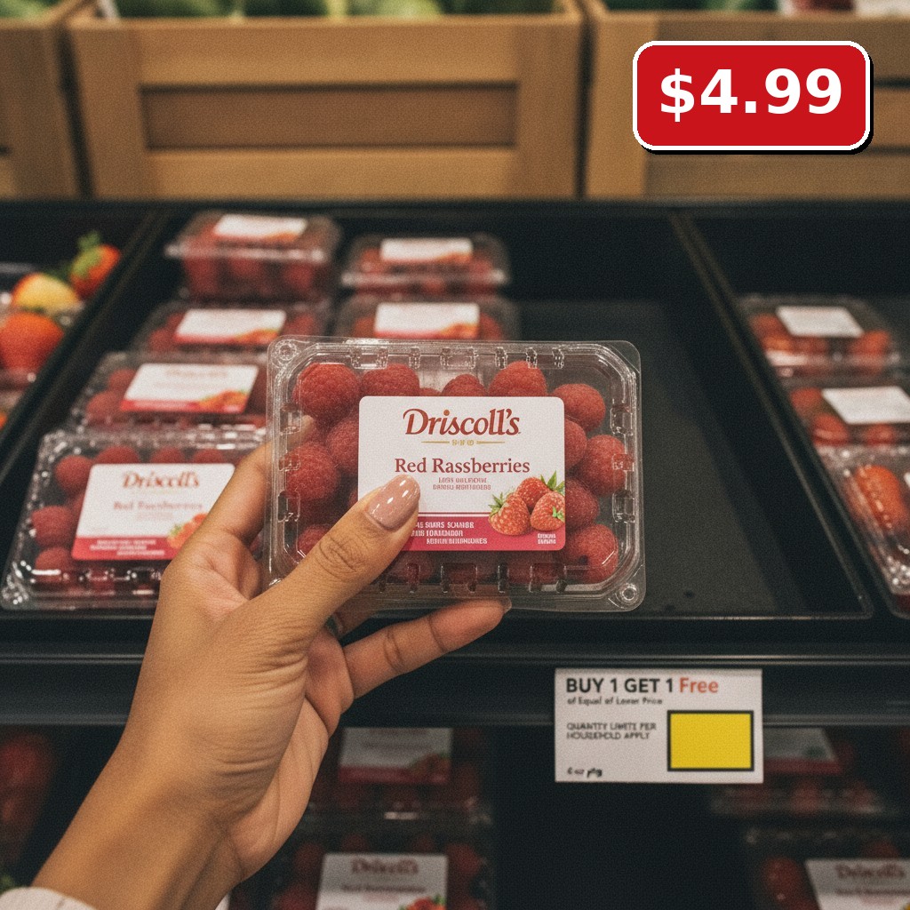 Driscoll's Red Raspberries