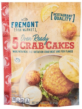 Fremont Fish Market Cakes - Crab