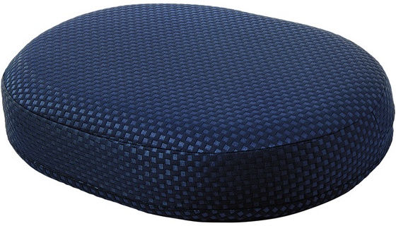Easy Home Lumbar or Ring Cushion, Navy - Ring