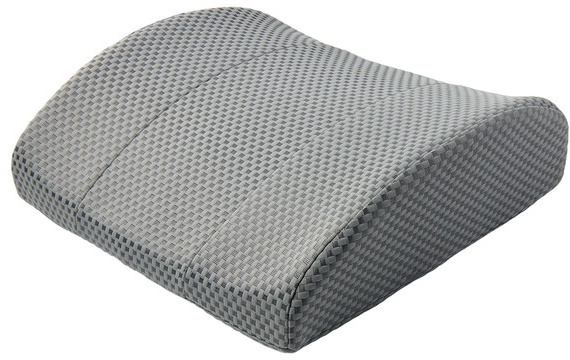 Easy Home Lumbar or Ring Cushion, Gray - Lumbar