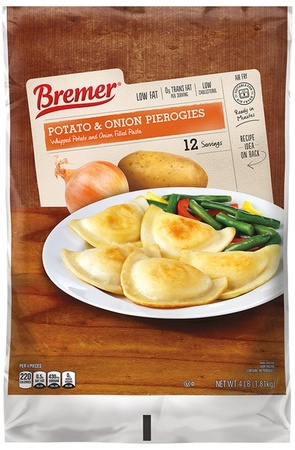 Bremer Onion Pierogies -