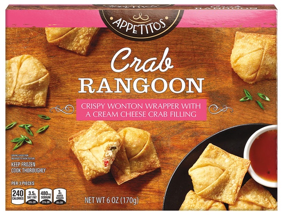 Appetitos Appetizer - Crab Rangoon