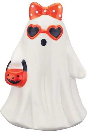 The Halloween Collection Pastel Ceramic Ghost - Pumpkin JOL