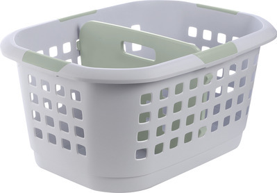 Easy Home Divided Laundry Basket
