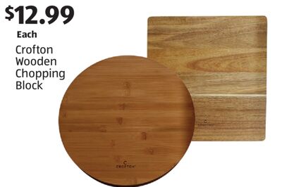 Crofton Wooden Chopping Block