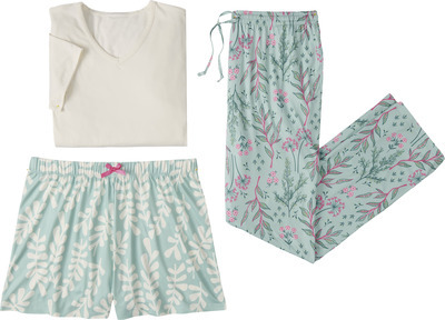 Serra Ladies' 3-Piece Pajama Set