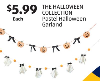 THE HALLOWEEN COLLECTION Pastel Halloween Garland