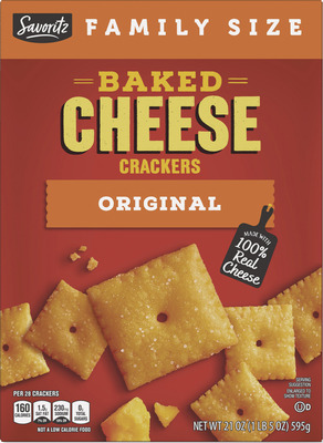 Savoritz Family Size Cheese Crackers