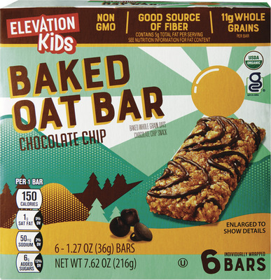 Elevation Kids Baked Oat Bars