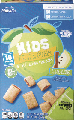 Millville Kids Fruit & Grain Mini Bars