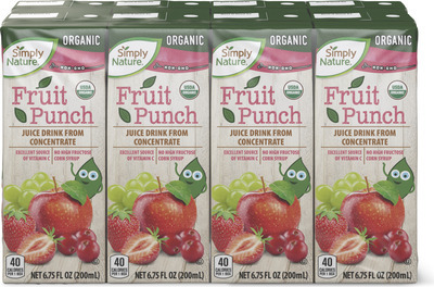Simply Nature Organic Juice Boxes