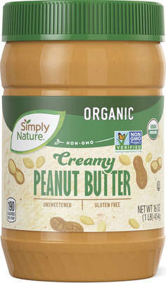 Simply Nature Organic Creamy Peanut Butter